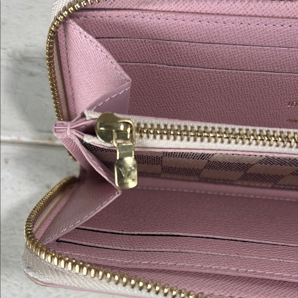 Louis Vuitton  Studded Clemence Damier Azur Wallet - Picture 6 of 16